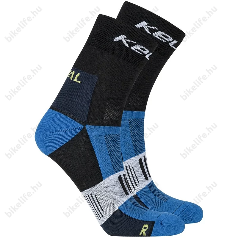 Kellys Rival zokni kerékpározáshoz blue 39-42-es