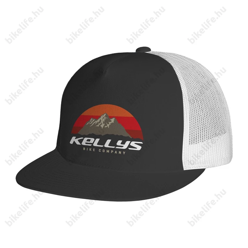 Kellys KLS Mode basball sapka trucker fazon, fekete/fehér
