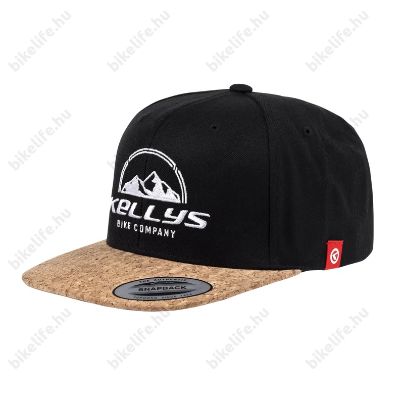 Kellys KLS Corky basball sapka trucker fazon, fekete, parafa sild, varrott mintával