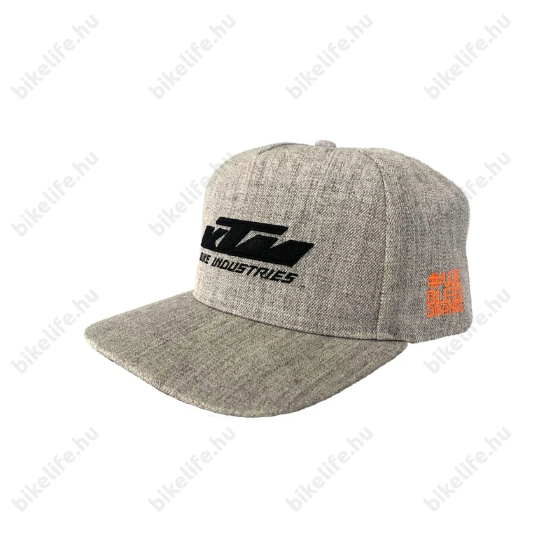 KTM Factory Team Work Cap baseball sapka trucker fazon szürke színben