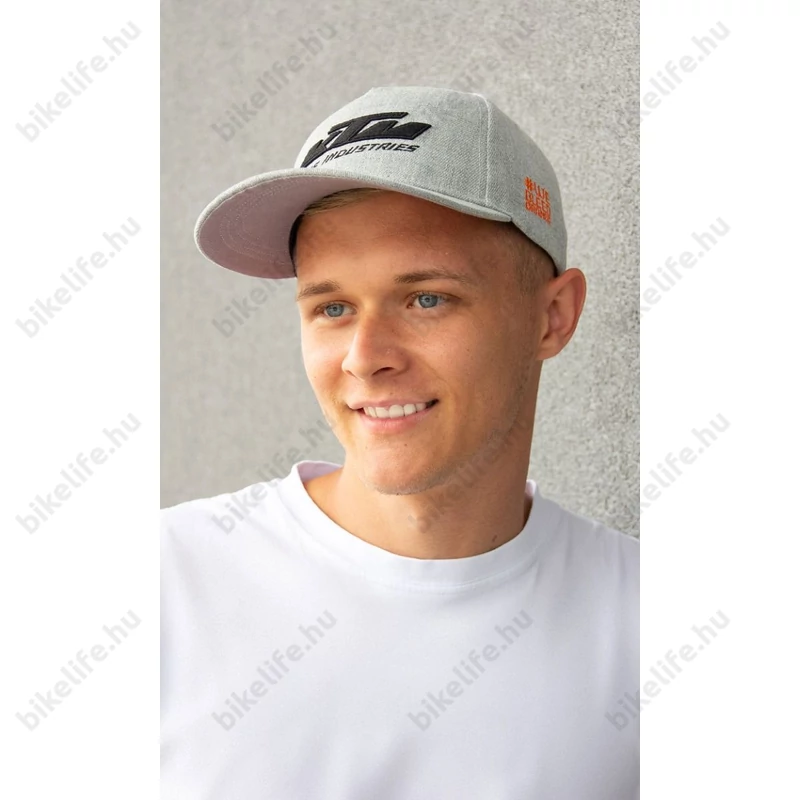KTM Factory Team Work Cap baseball sapka trucker fazon szürke színben