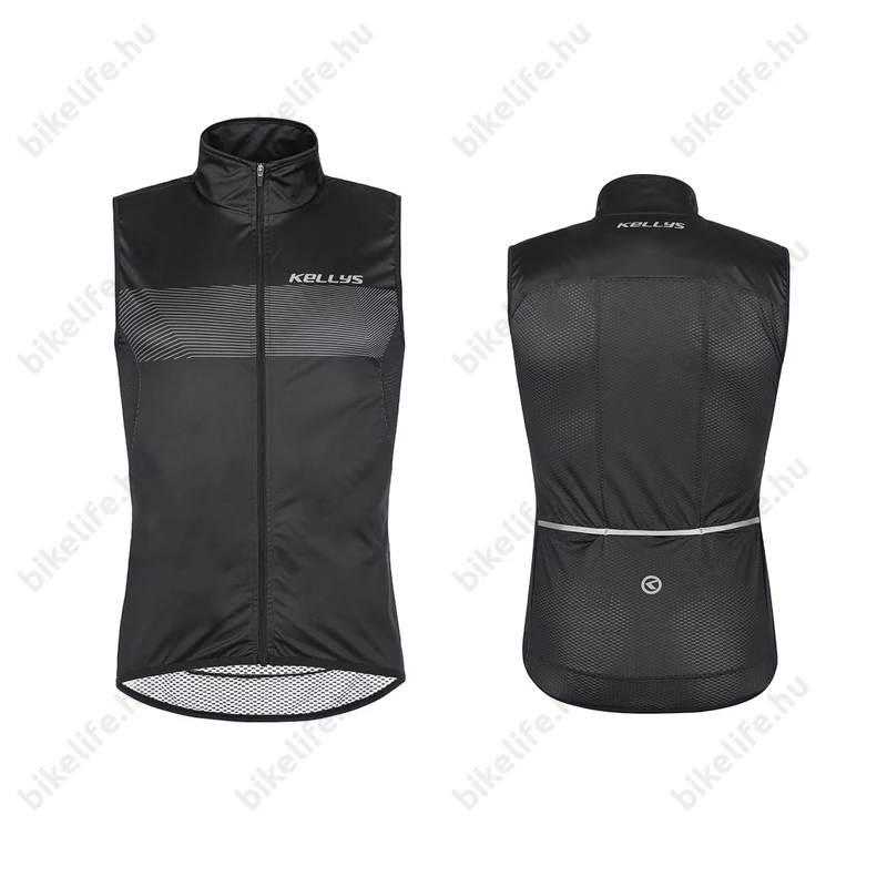 Kellys SWAY szél mellény fekete XXL