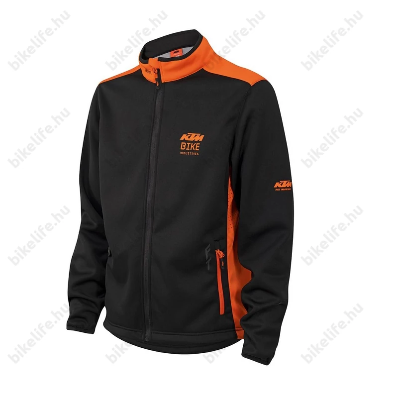 KTM Factory Team Softshell dzseki fekete/narancs L-es