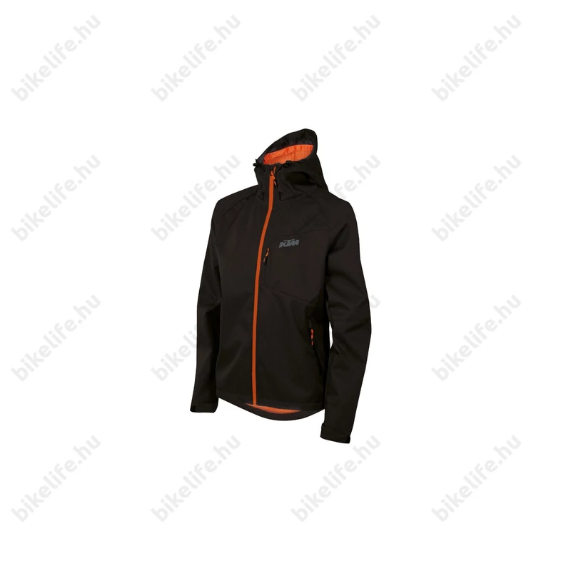 KTM Factory Team Softshell dzseki fekete/narancs L-es