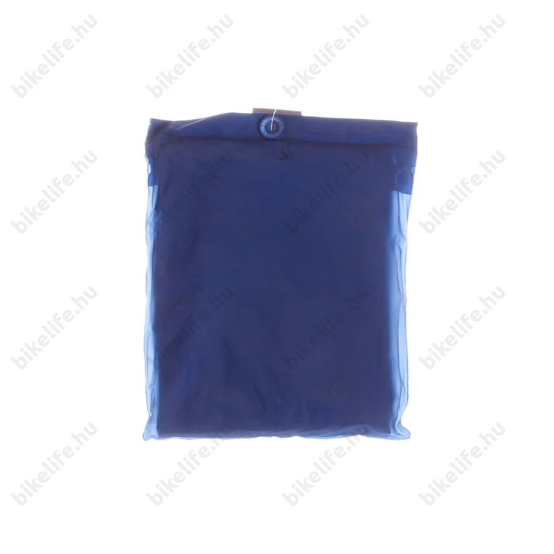 Teljes felsőtestet takaró belebújós biciklis esőkabát (poncsó vagy pelerin) kapucnival