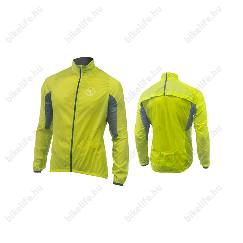 Kellys Windpack dzseki szél  ellen, neon zöld, XXL-es