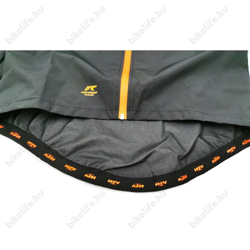 KTM Factory Character dzseki szél és eső ellen, fekete, XL-es