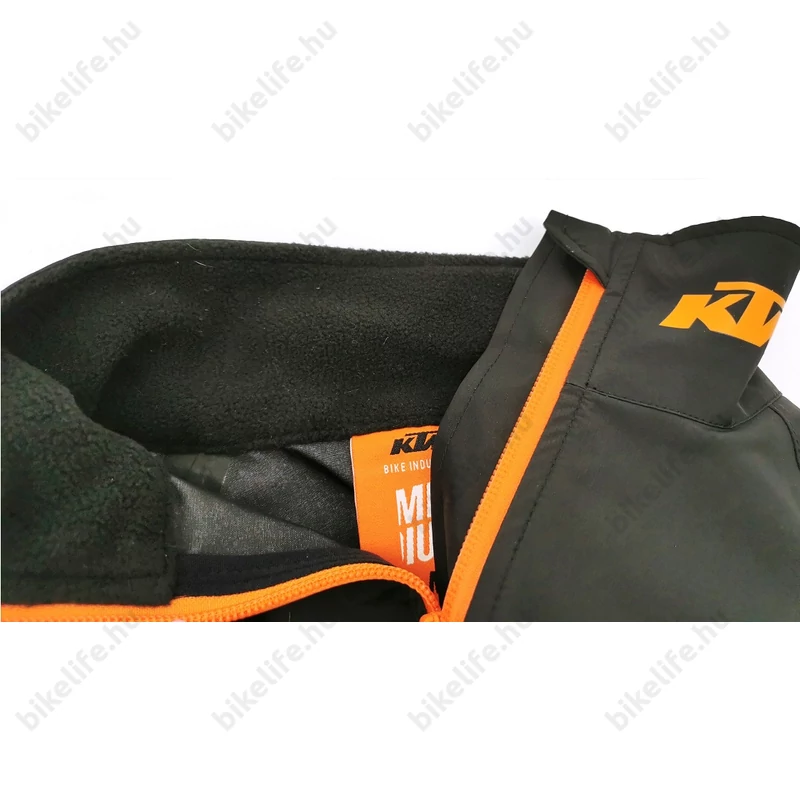 KTM Factory Character dzseki szél és eső ellen, fekete, XL-es