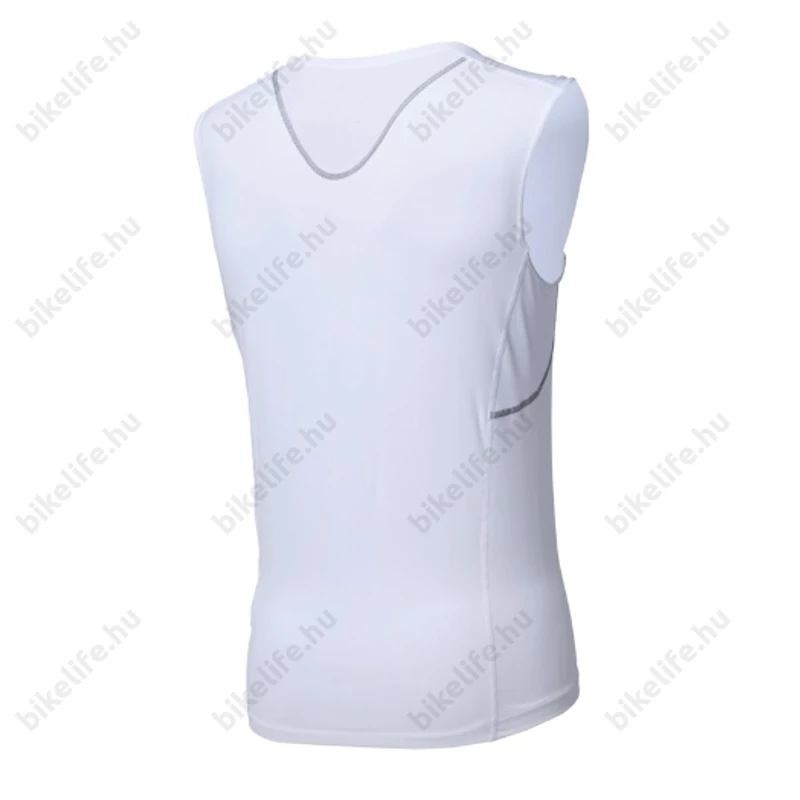BBB BUW-02 BaseLayer kerékpáros aláöltözet ujjatlan férfi trikó fehér L