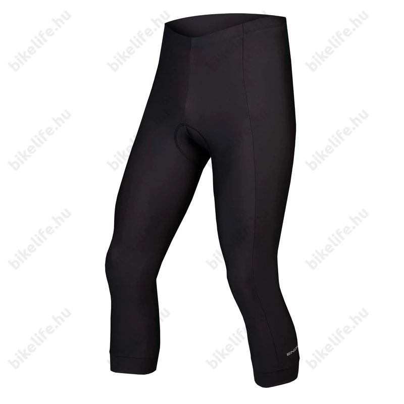 Endura Xtract Gel Knicker női 3/4-es kerékpáros nadrág zselés betéttel, fekete, M-es