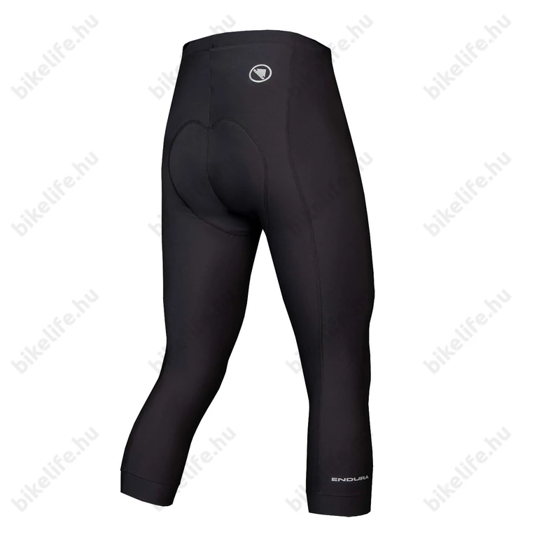 Endura Xtract Gel Knicker női 3/4-es kerékpáros nadrág zselés betéttel, fekete, L-es