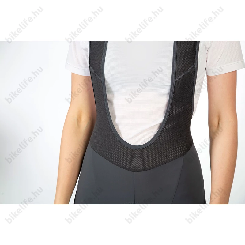 Endura Xtract BibShort női rövid kantáros nadrág 4 órás zselés betét, szürke M-es