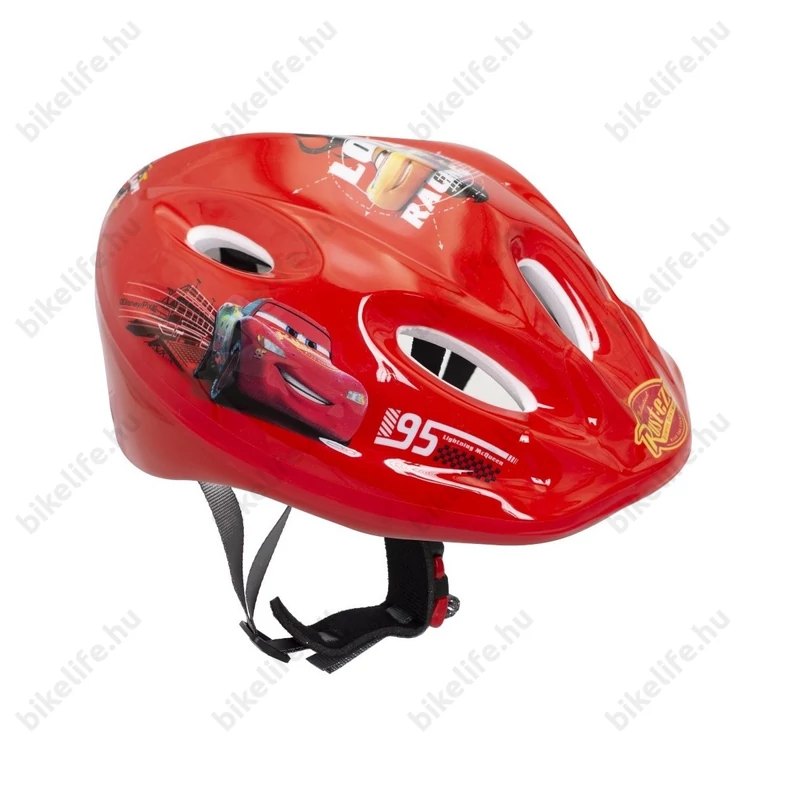 Bukósisak gyerek Disney Verdák piros M 54-58cm