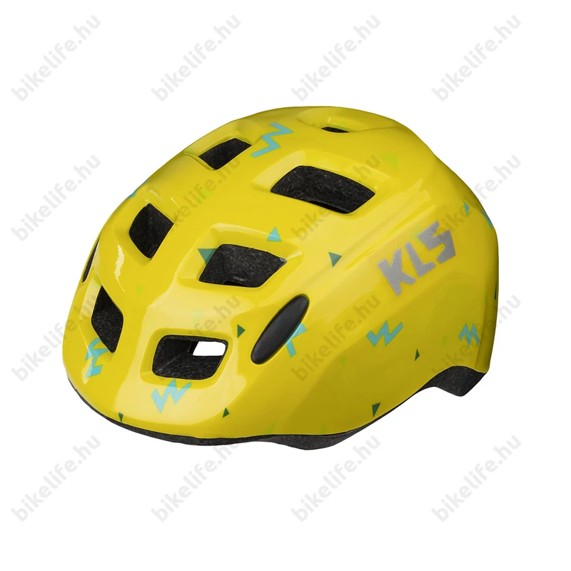 Kellys KLS ZigZag kerékpáros gyereksisak yellow S 50-55cm