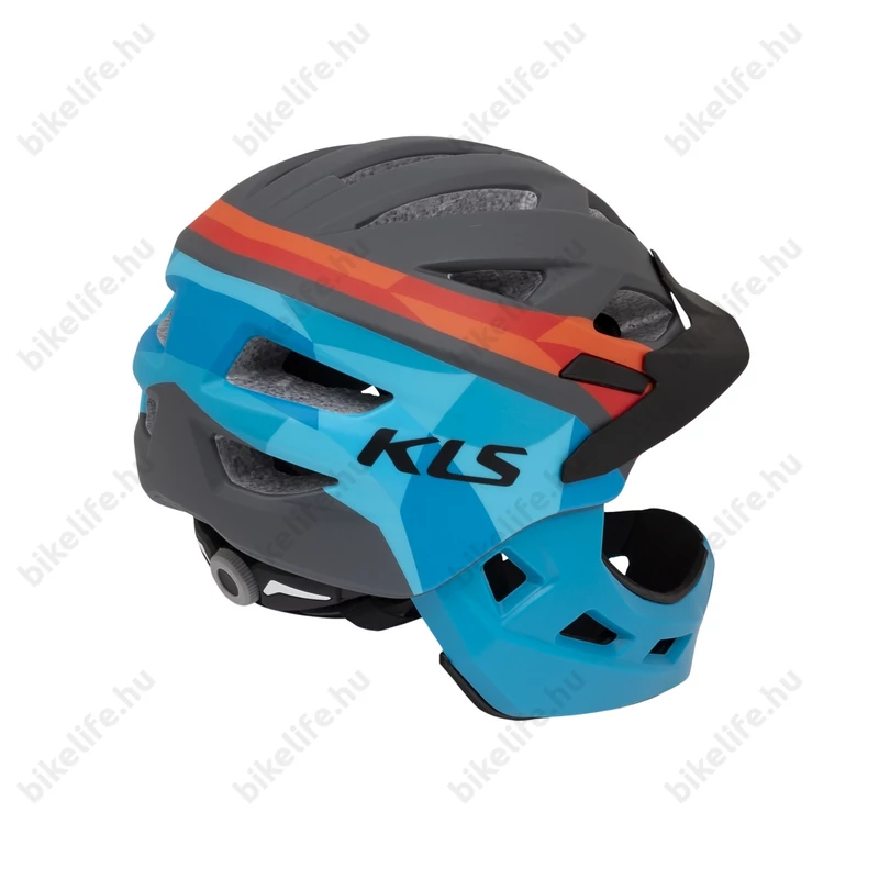 Kellys Sprout Blue/Red full Face gyerek bukósisak XS 48-52cm Kék/Piros