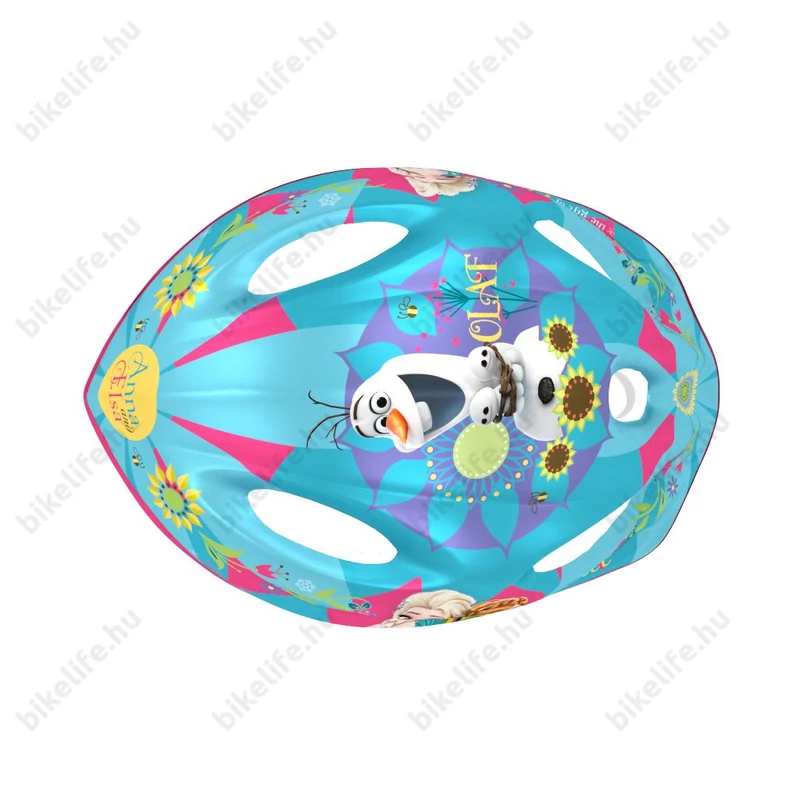 Bukósisak gyerek Disney Frozen türkíz  52-56 cm