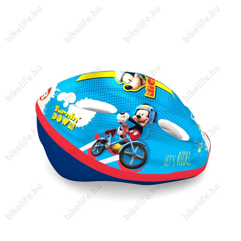 Bukósisak gyerek Disney Mickey kék  52-56 cm