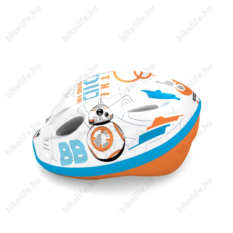 Bukósisak gyerek Disney Starwars fehér  52-56 cm