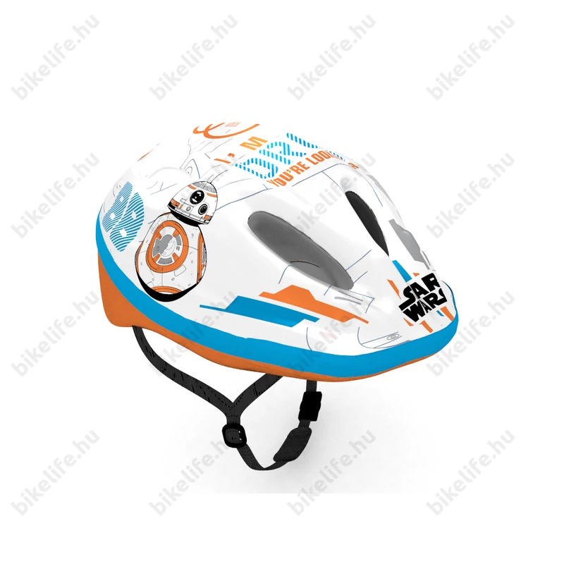 Bukósisak gyerek Disney Starwars fehér  52-56 cm