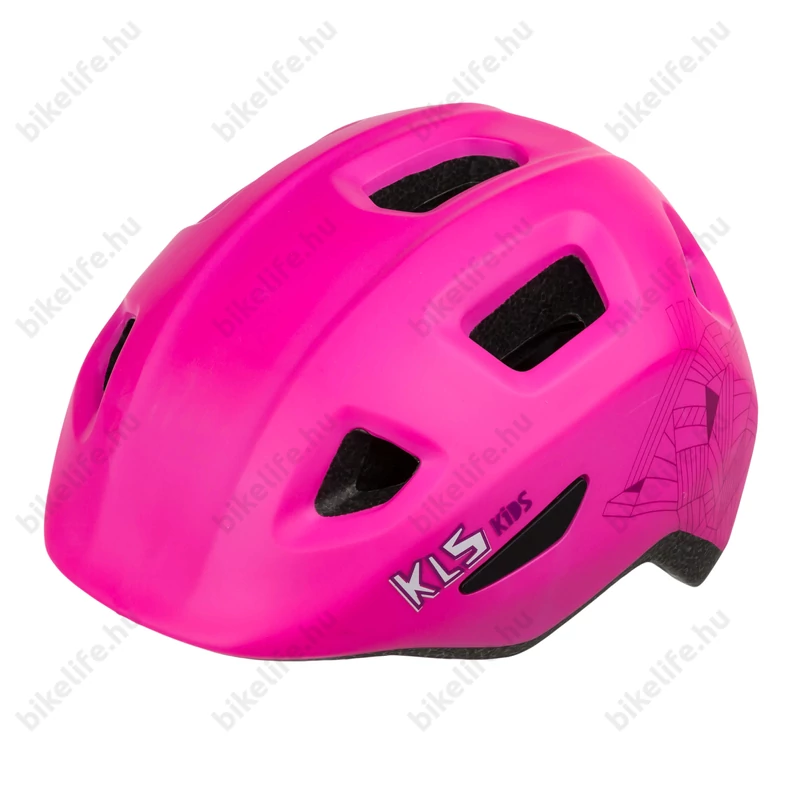 Kellys KLS Acey Pink kerékpáros gyereksisak, rózsaszín, S (49-53cm fejkörméret)