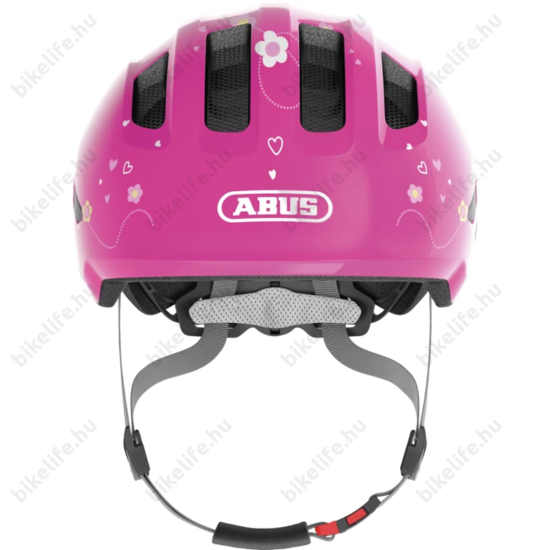 ABUS Smiley 3.0 pillangós rózsaszín gyerek bukósisak S 45-50cm