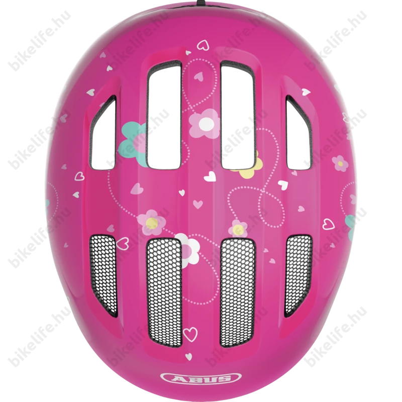 ABUS Smiley 3.0 pillangós rózsaszín gyerek bukósisak M 50-55cm