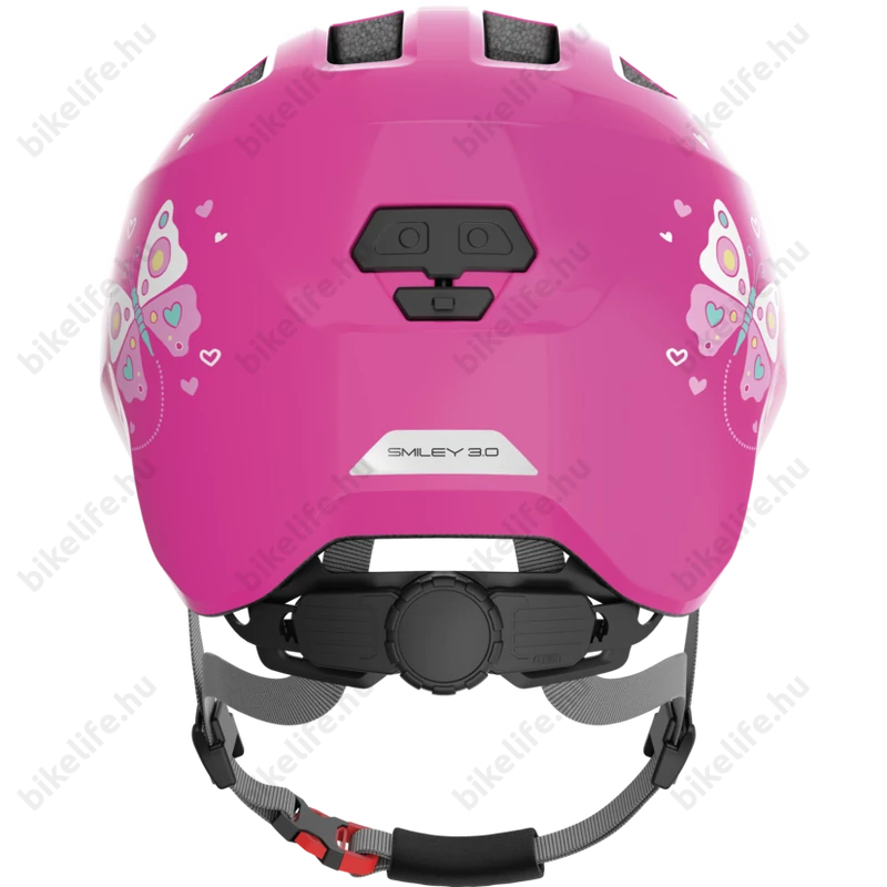 ABUS Smiley 3.0 pillangós rózsaszín gyerek bukósisak M 50-55cm