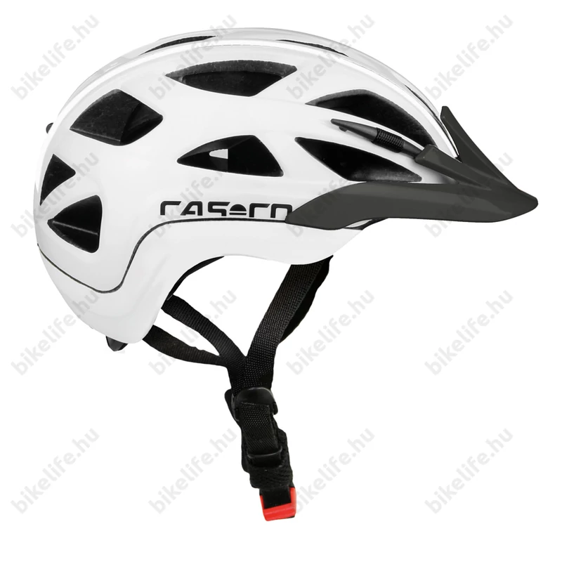 Casco Activ 2 Junior kerékpáros gyerek bukósisak fehér uni (50-56cm fejkerület)