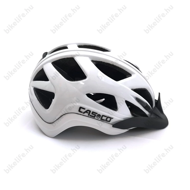 Casco Activ 2 Junior kerékpáros gyerek bukósisak fehér uni (50-56cm fejkerület)
