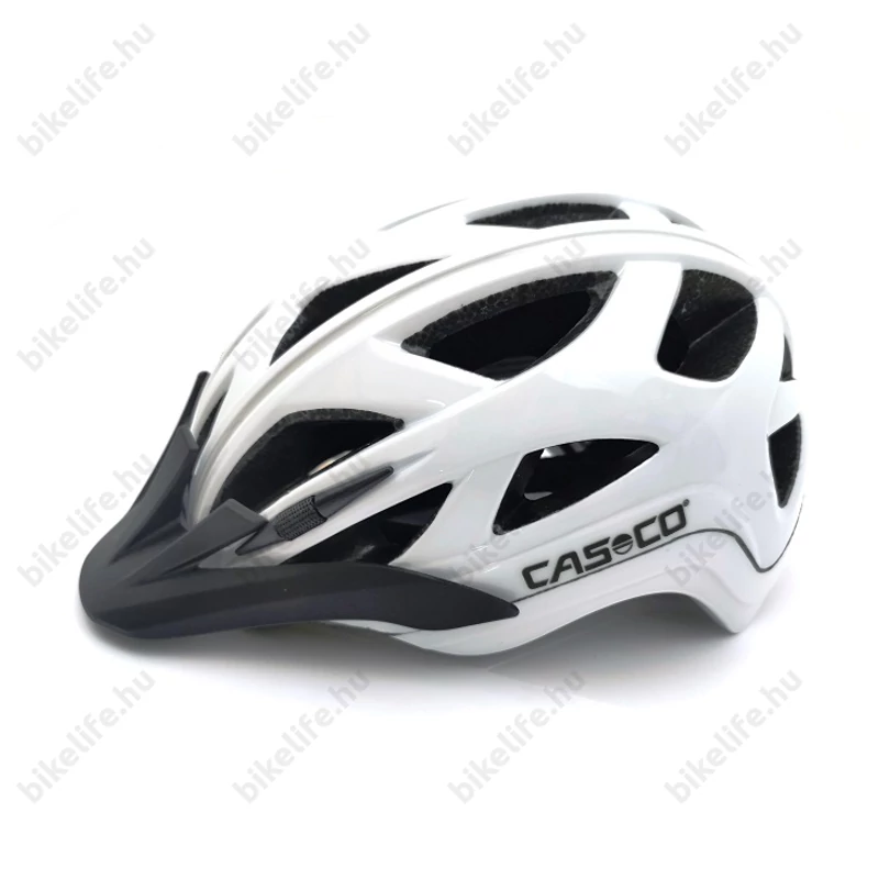 Casco Activ 2 Junior kerékpáros gyerek bukósisak fehér uni (50-56cm fejkerület)
