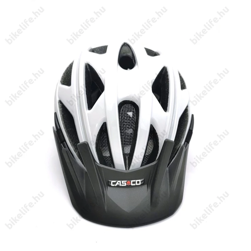 Casco Activ 2 Junior kerékpáros gyerek bukósisak fehér uni (50-56cm fejkerület)