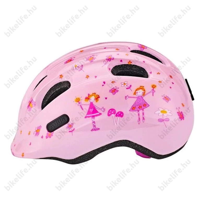 ABUS Smiley 2.0 hercegnős rózsaszín gyerek bukósisak M 50-55cm