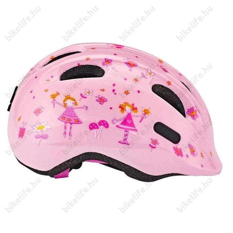 ABUS Smiley 2.0 hercegnős rózsaszín gyerek bukósisak M 50-55cm