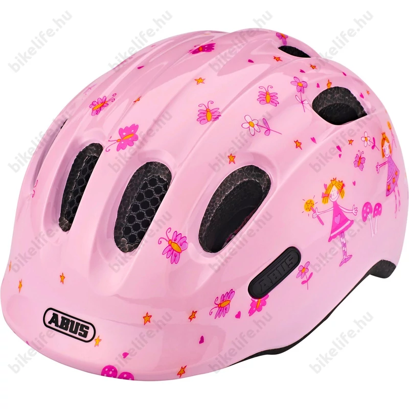 ABUS Smiley 2.0 hercegnős rózsaszín gyerek bukósisak M 50-55cm
