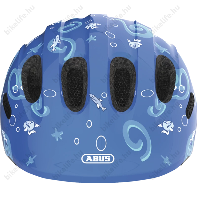 ABUS Smiley 2.0 cápás kék gyerek bukósisak M 50-55cm