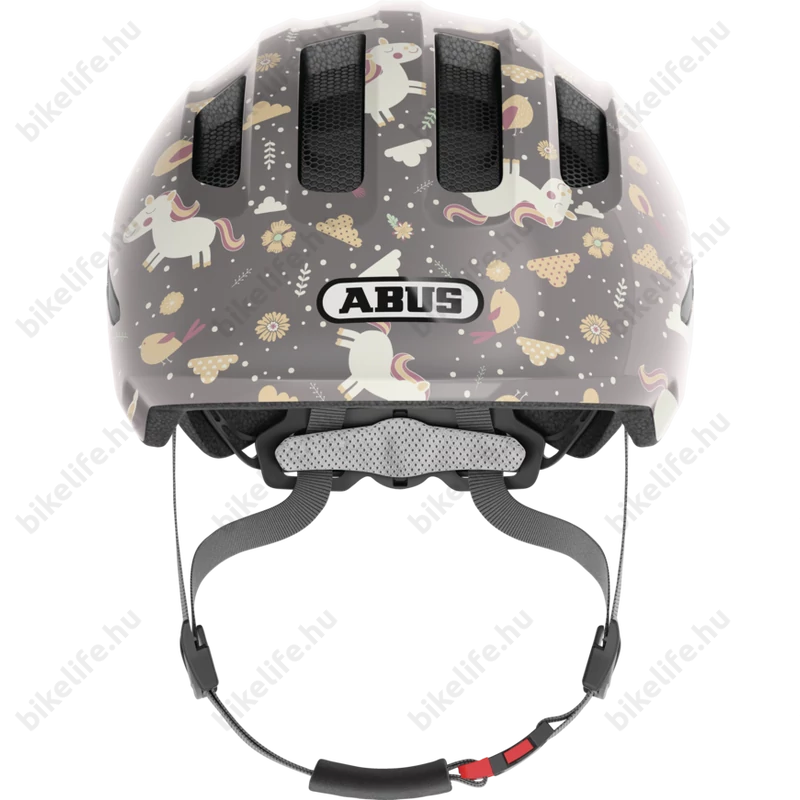 ABUS Smiley 3.0 IN-MOLD szürke lovas gyerek bukósisak M 50-55cm