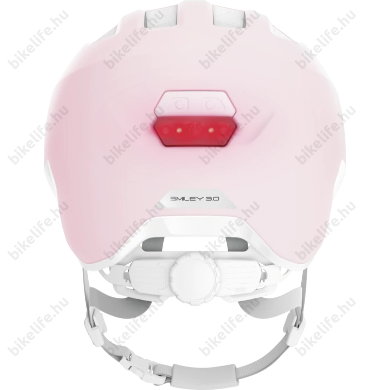 ABUS Smiley 3.0 ACE LED pure rose gyerek bukósisak újra tölthető Led világítással S 45-50cm