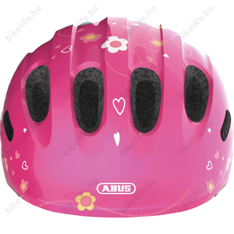 ABUS Smiley 2.0 pillangós rózsaszín gyerek bukósisak M 50-55cm