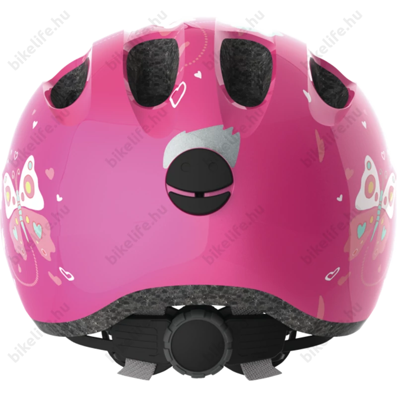 ABUS Smiley 2.0 pillangós rózsaszín gyerek bukósisak M 50-55cm