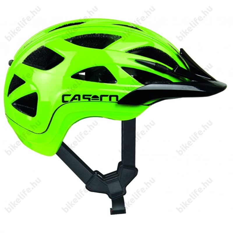 Casco Activ 2 Junior kerékpáros gyerek bukósisak lime uni (50-56cm fejkerület)