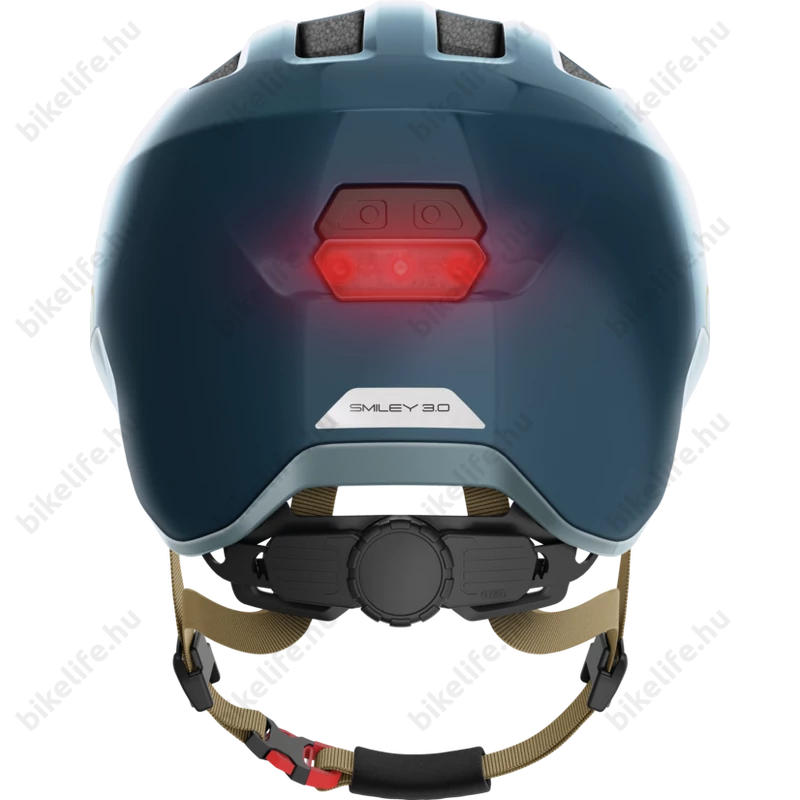 ABUS Smiley 3.0 ACE LED royal blue gyerek bukósisak újra tölthető Led világítással S 45-50cm
