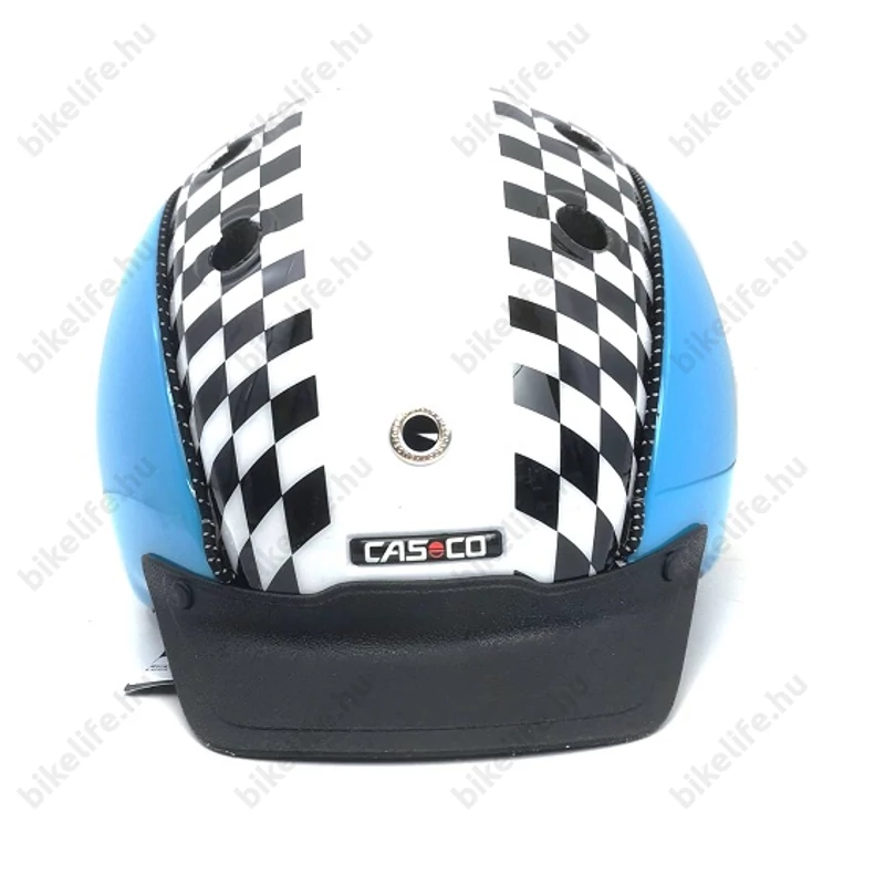 Casco Mini 2 Lucky 7 kerékpáros gyerek bukósisak kék S-es (52-56cm fejkerület)