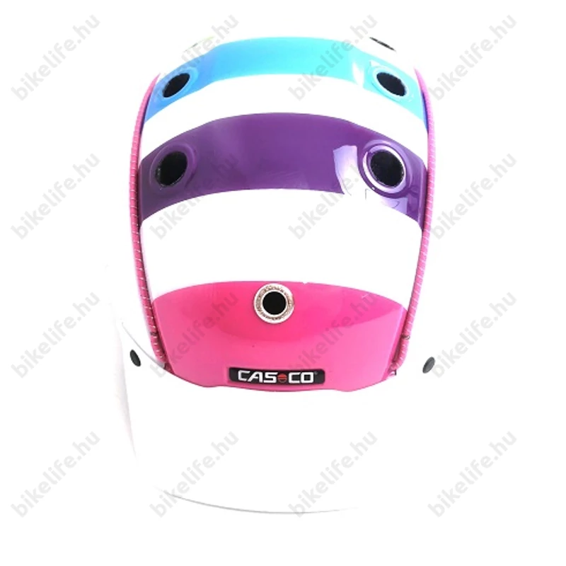 Casco Mini 2 Rainbow kerékpáros gyerek bukósisak  S-es (52-56cm fejkerület)
