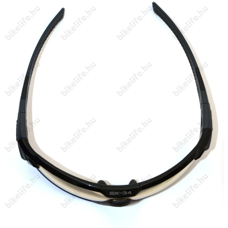 Casco SX-34 Vautron sportszemüveg fekete keret, sárga lencse