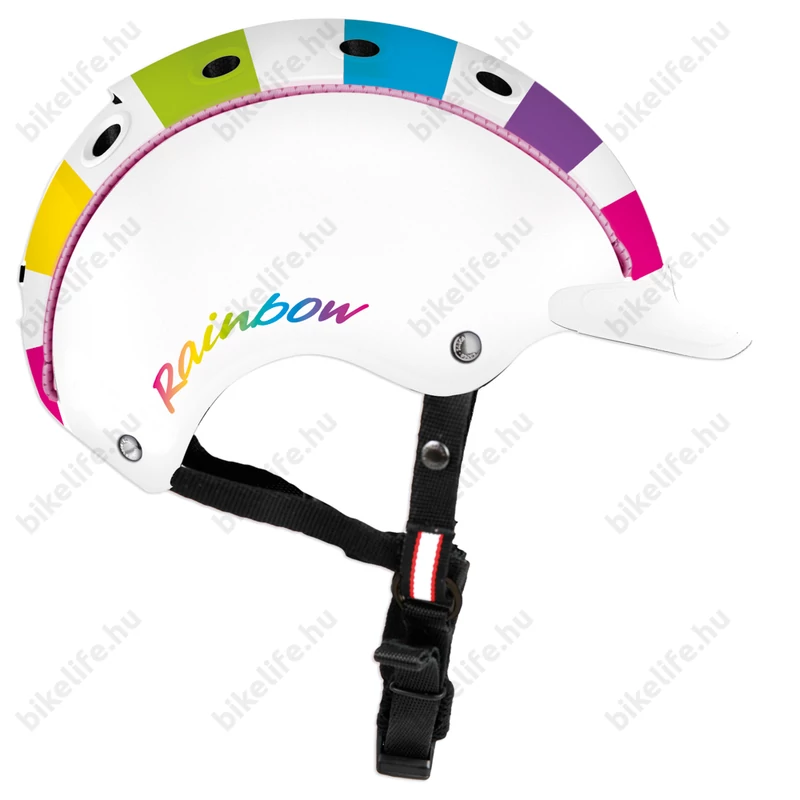 Casco Mini 2 Rainbow kerékpáros gyerek bukósisak XS-es (46-52cm fejkerület)