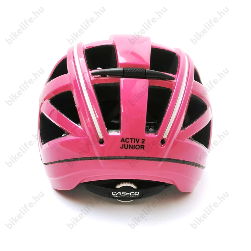 Casco Activ 2 Junior kerékpáros gyerek bukósisak pink uni (52-56cm fejkerület)