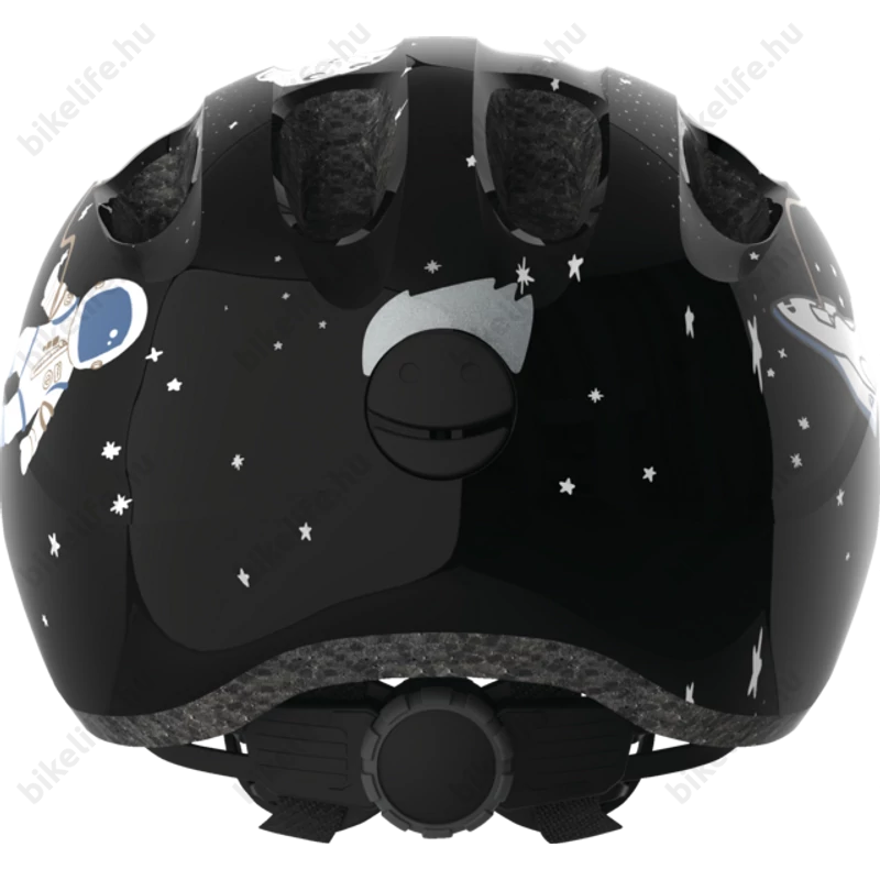 ABUS Smiley 2.0 űrhajós fekete gyerek bukósisak M 50-55cm
