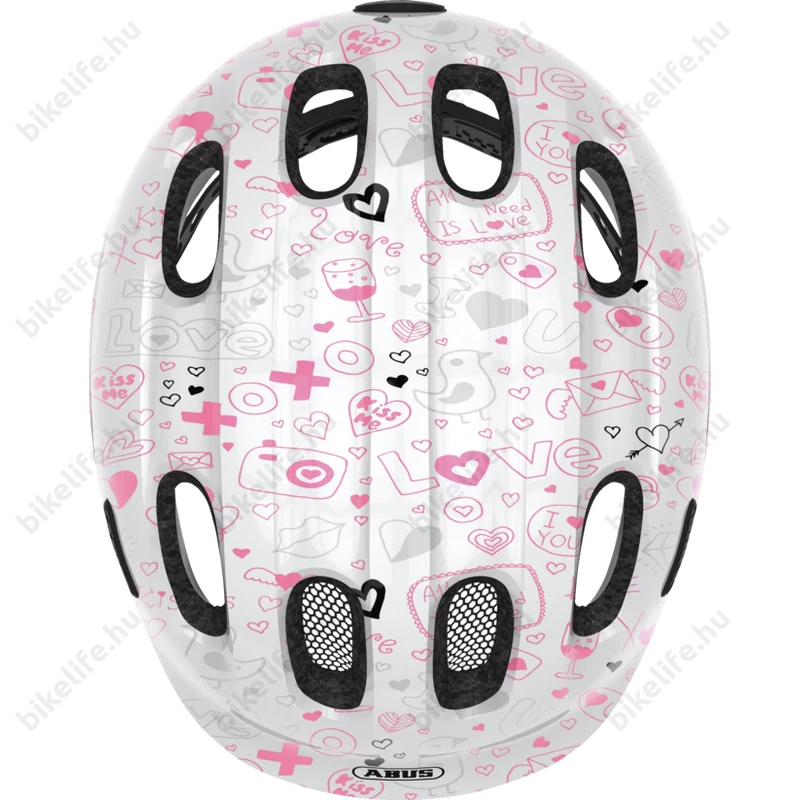 Abus Smiley 2.1 gyerek bukósisak white crush 50-55cm, M
