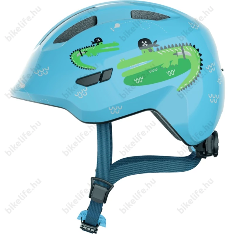 Abus Smiley 3.0 gyerek bukósisak M 50-55cm, kék croco
