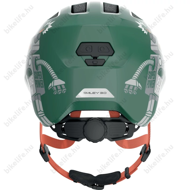 Abus Smiley 3.0 gyerek bukósisak M 50-55cm, zöld robo